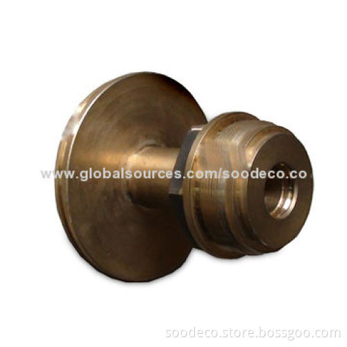 Solid Brass Forged Part with CNC Machined Process, Customized Requirements are Accepted